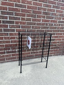 Vintage Stereo & Record Rack - Metal