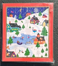 Vintage Lillian Vernon 1994 Advent Ornaments Calendar Christmas New! Sealed!