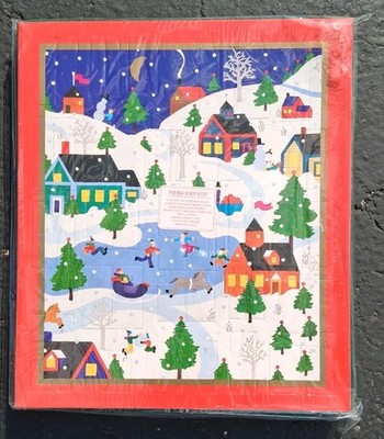 Vintage Lillian Vernon 1994 Advent Ornaments Calendar Christmas New! Sealed!