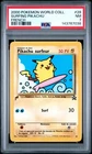 2000 POKEMON PIKACHU WORLD COLL FRENCH #28 SURFING PIKACHU PSA 7