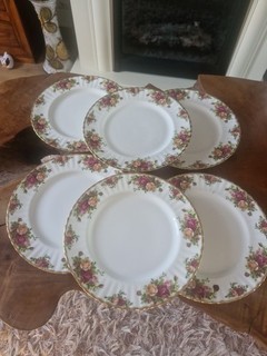 Royal Albert Old Country Roses Speiseteller 6 Stück