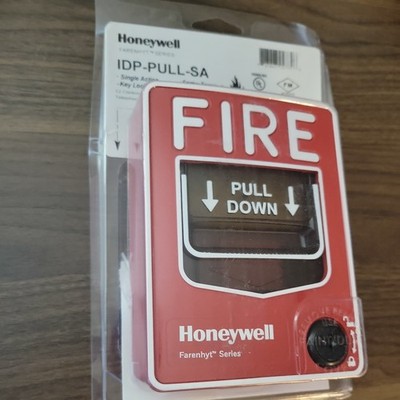 Honeywell  IDP-PULL-SA Addressable Single Action Pull Station Loc Bin 126