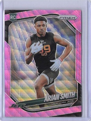 2025 Panini Prizm #391 Arian Smith Pink Wave
