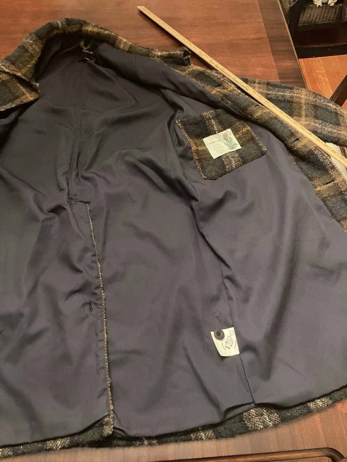 Howlin' Men’s Lost in Space Overcoat size XL image 4