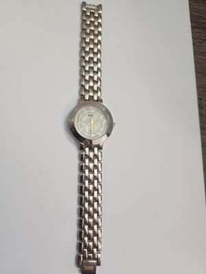 Vintage Bijoux Terner K-17127G Silvetone Watch. New Battery