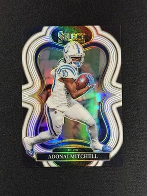 2025 panini select Adonai Mitchell Suite Level White Prizm /35