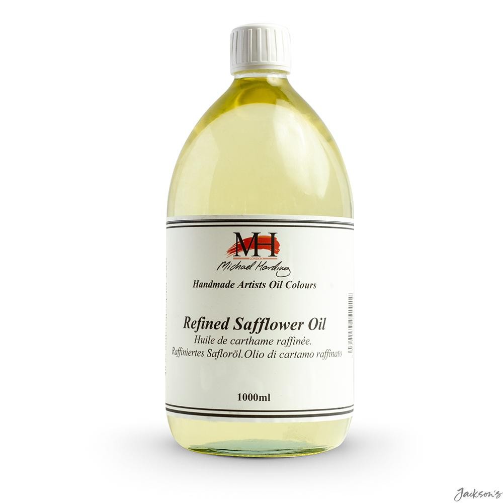 Michael Harding Refined Safflower Oil 1L Oil Paint Thinner And Brightener
