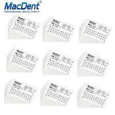 MacDent Dental Ortho Brackets Braces Mini/Standard MBT/Roth 022/018 Hooks 345