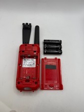 Retevis RT49B Walkie Talkie 0.5W 22Chs FRS USA Red