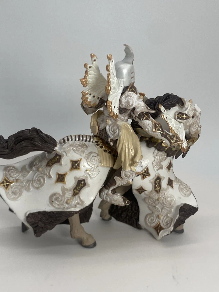 Papo Butterfly Warrior and Horse White Knight 1109 2011 Foto 4 de 4