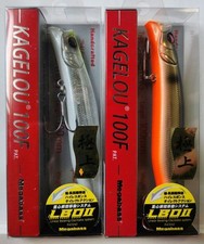 Fishing Lure Megabass Mayfly 100F Superb Color Set of 2