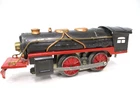 Ives 1681 or 1661 Loco Black, Red Restored, Needs Work Prewar O gauge X7997