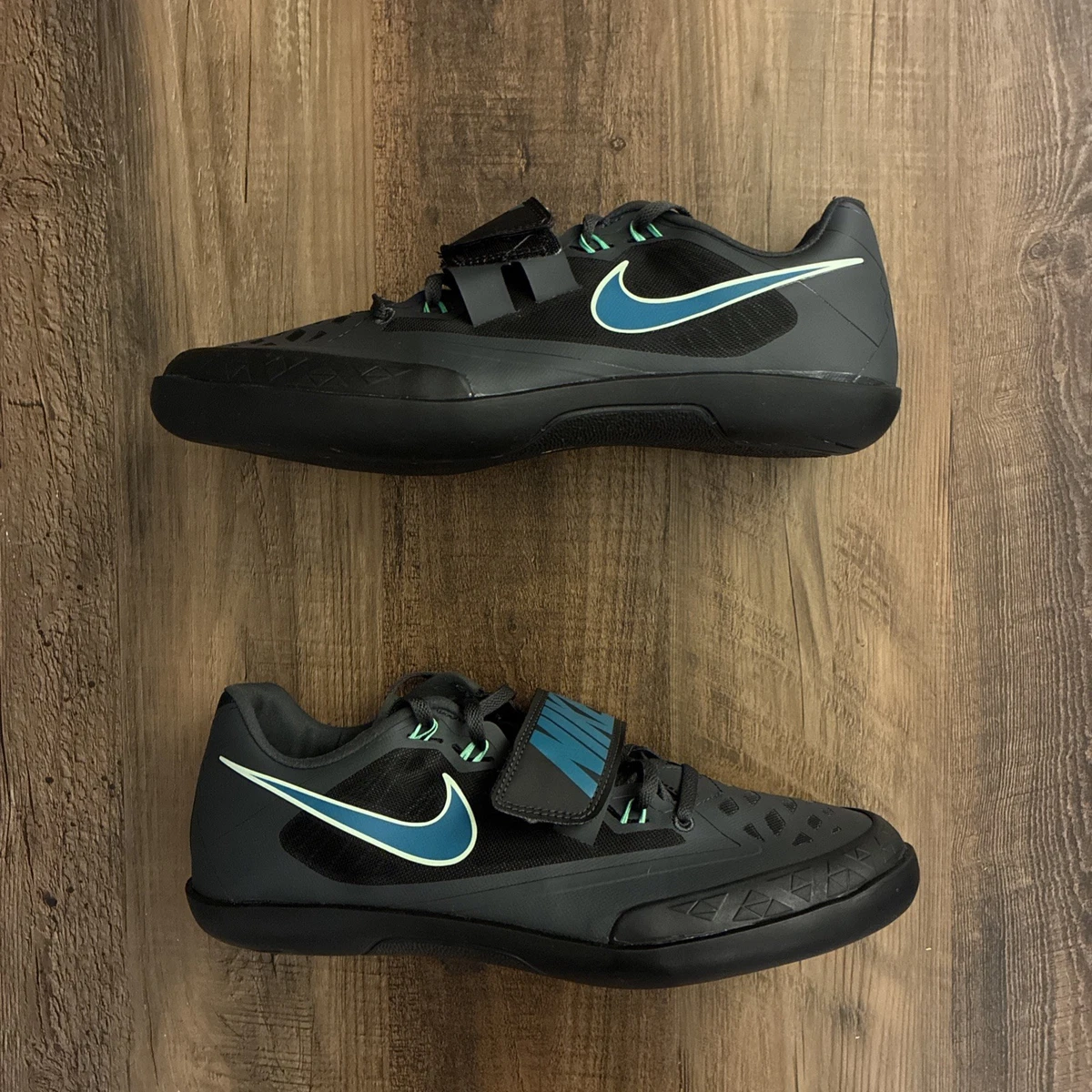 Nike Zoom Rival M 9 Electric Green Black Track Field Spikes 907567-302 Mens 9 Nike Air Zoom Rival S 9 Spikes  main image 4
