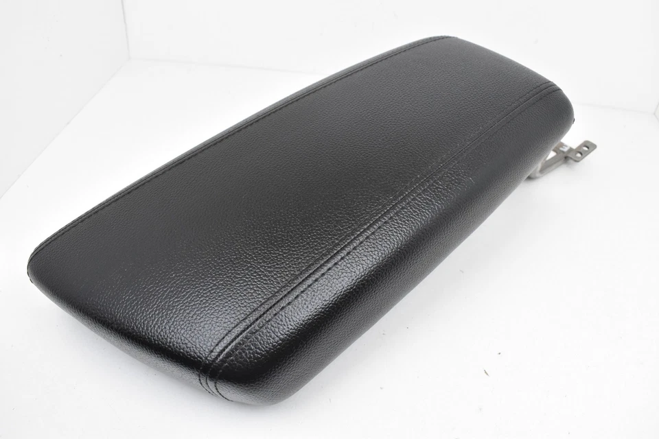 2011-2015 Kia Optima Center Console Black Leather Lid Armrest Cover Assembly OEM - Image 3 of 4