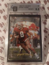 1996 Proline Dc3 #26 Steve Young Die Cut Graded  8.5