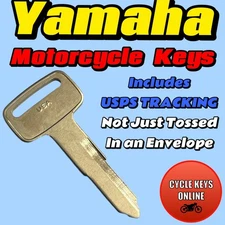 Yamaha Motorcycle ATV Scooter keys Cut by Code metal key codes B69510-B78897