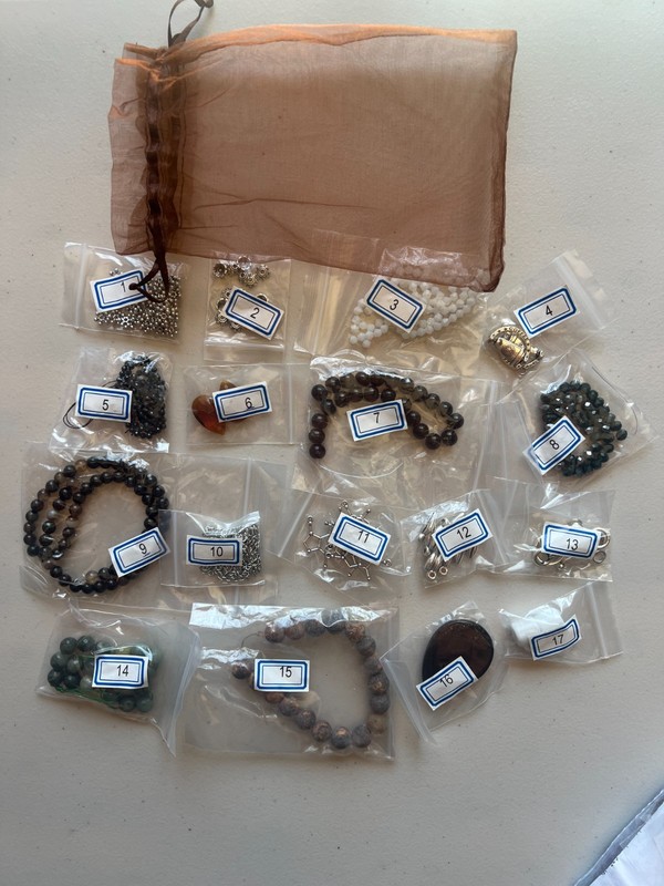 Unused "Coffee Shop" beads kit lot for jewelry crafts