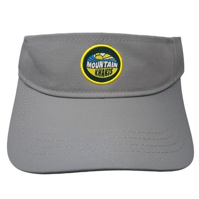 Mountain Khakis Strapback Visor Hat Gray One Size Adjustable Outdoor