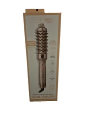 Conair INFINITIPRO Rose Gold Tourmaline Ceramic Curl Brush NEW IN BOX