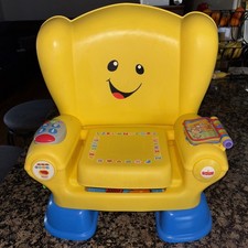 Fisher-Price Laugh Learn Smart Stages Yellow Chair Toy Kids Educational