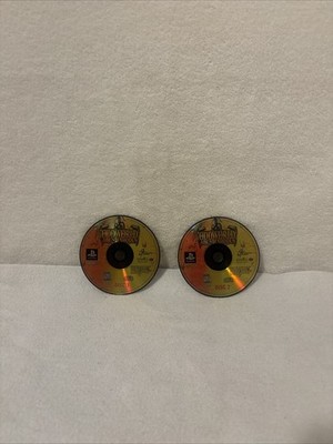Oddworld Abe's Exoddus Sony Playstation 1 PS1 Discs Only TESTED FREE SHIP