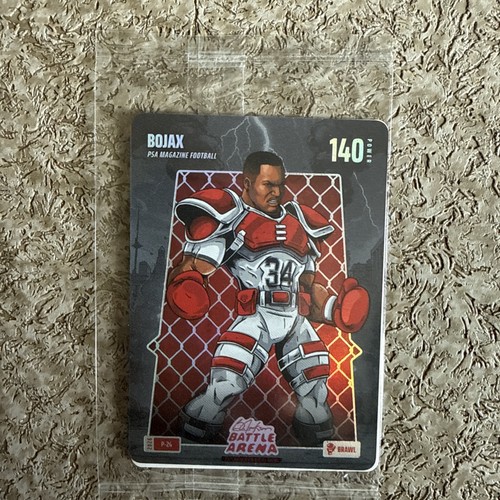 Bojax Battle Arena 140 Points Brawl 2026 P-24 NEW May PSA Magazine Promo Card