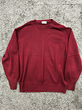 Brooks Brothers Vintage 60s Cotton Knit Sweater size 44 made in USA Flawless