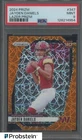 2024 Panini Orange Lazer Prizm #347 Jayden Daniels Commanders RC Rookie PSA 9