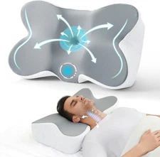 Almohadas Ortopedicas Para Cervical Alivio Dolor Cuello Foam Memory Dormir Bien