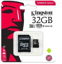 32gb Micro Sd Card Class 10 Uhs-1 w/ Sd Adapter