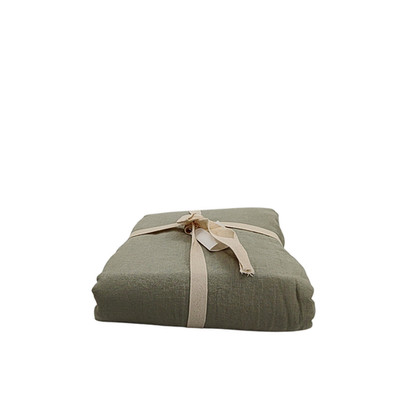 Quince Home European Linen Duvet Cover Willowleaf Blankets Full/Queen