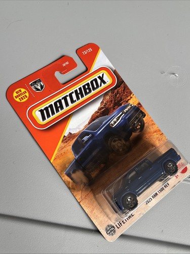 Matchbox 2025 Dodge RAM 1500 REV Blue #73 Basic Mainline 2025 - Picture 2 of 5