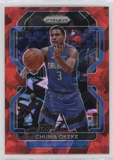 2021-22 Panini Prizm Red Ice Prizm Chuma Okeke #146 0t2