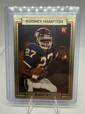 1990 Action Packed Rookie Update - Rodney Hampton #7 (RC)