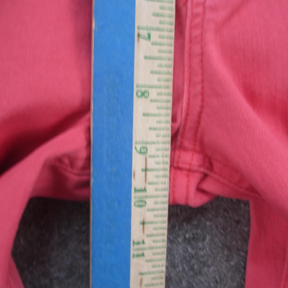 Vintage America Jeans Womens 8/29 Pink Weekend Crop Stretch Skinny Pants Denim - Image 4 of 4