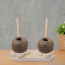 Garnkn&auml;uelhalter, doppelter Garnhalter, h&auml;lt 2 Garne, Bastelzubeh&ouml;r,