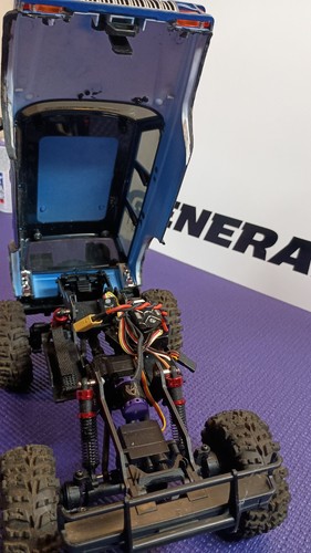 Hobbyplus Cr18p Evo Pro Custom Jeep XJ Cherokee Rc Crawler Build Brushless NICE - Picture 10 of 11