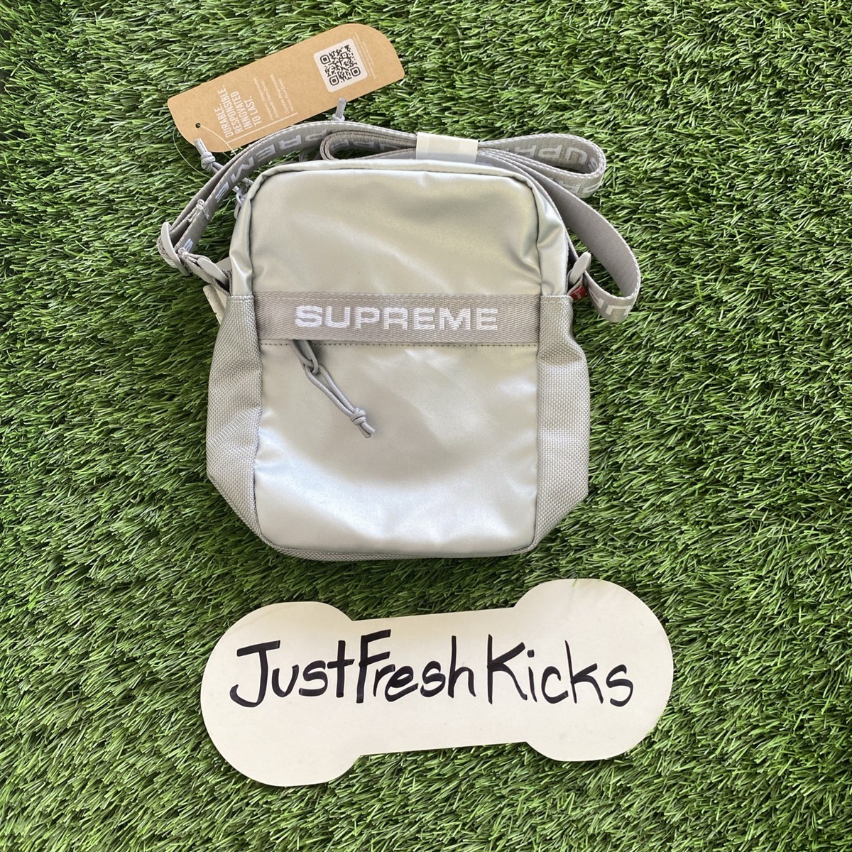 Supreme Shoulder Bag FW22 - Silver In Hand Ships Now AUTHENTIC | eBay