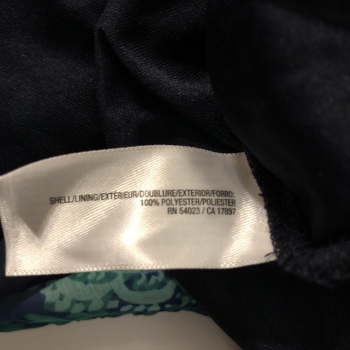 Old Navy Strapless Tube Top Maxi Long Dress XS Small Green Blue Paisley Beach - Picture 7 of 7