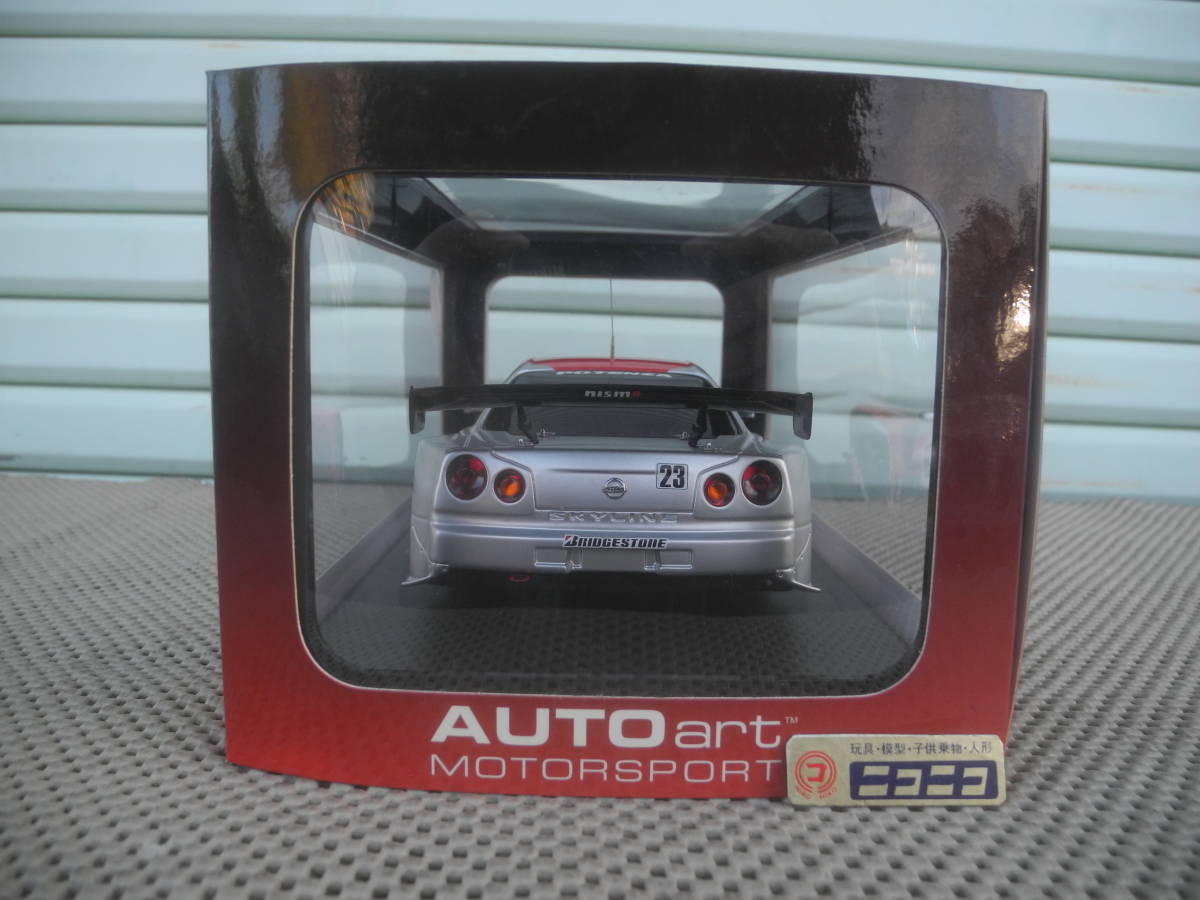 autoart 1/18 日産 R34 GTR JGTC gt500 AUTOart 1:18 XANAVI Nissan Skyline Nismo GT-R R34 JGTC GT500