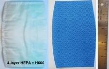 NEW PM2.5 or blue H600 or TIDI or white HEPA FILTER for Face Mask Made in USA!