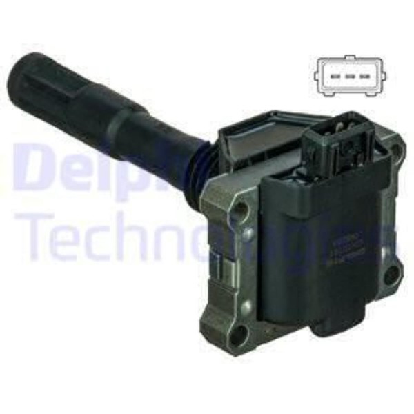 Delphi ZüNdspule ZüNdmodul FüR Alfa Romeo 156 2.5 V6 24V 3.2 GTA 166 3.0-image