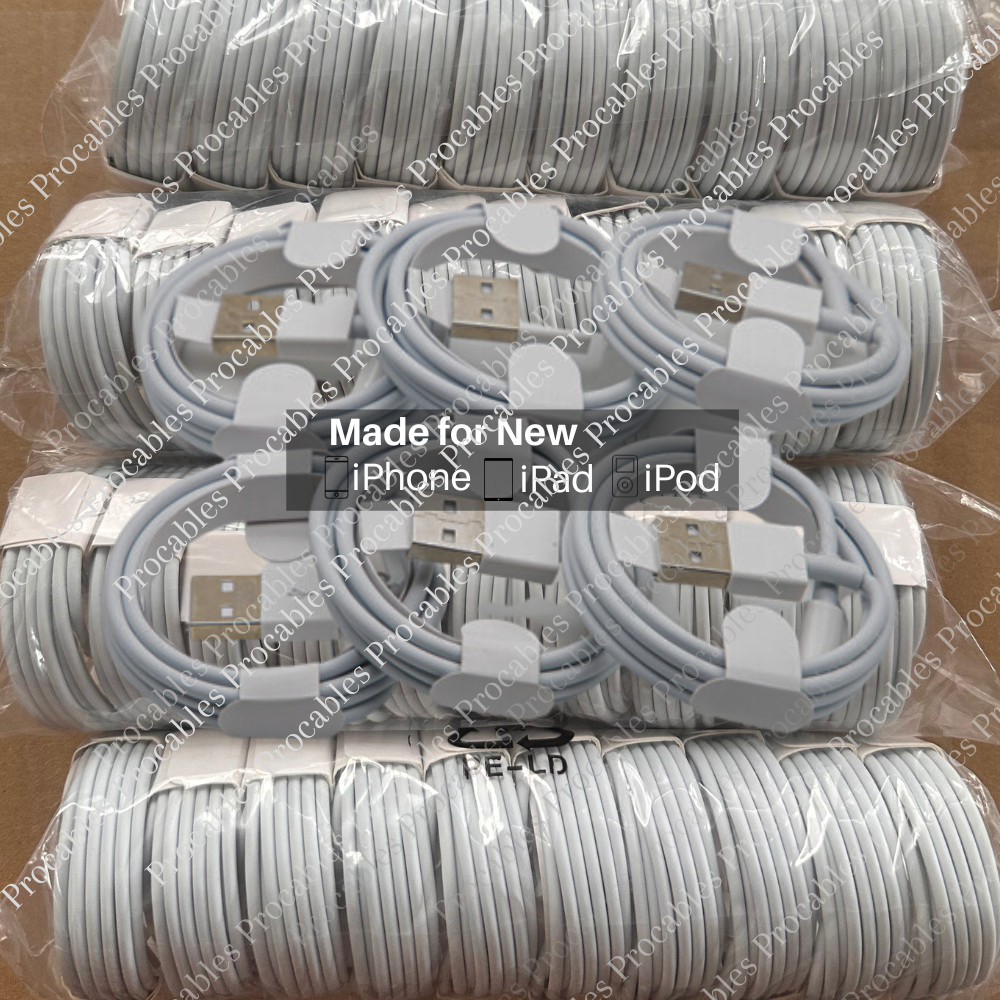 1-200X Lot USB Cable Fast Charger Cord For i5 6 7 8 XR 11 12 13 14 Pro Max SE