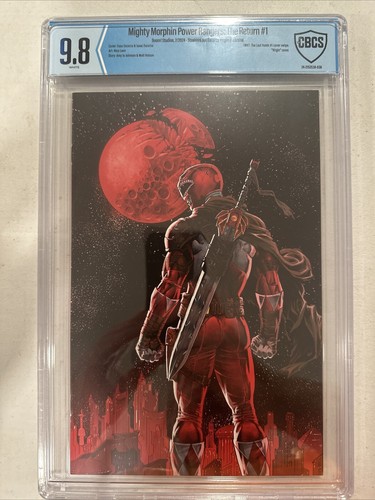 Mighty Morphin Power Rangers: The Return #1 Stashhhloot ExclusiveVirgin CBCS 9.8