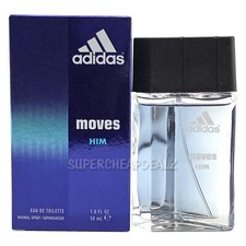 Adidas Moves for Him 1.6 oz EDT Spray for Men NIB 100 AUTHENTIC