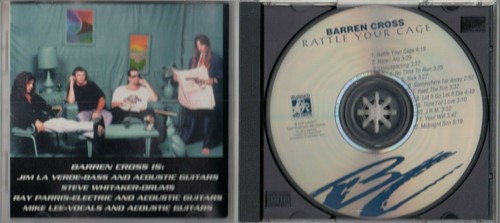 Barren Cross – Rattle Your Cage (1994) Rugged Records RARE - Picture 2 of 2