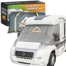 Motorhome Thermal Windscreen Screen Cover Wrap Black Out Blinds For Fiat Ducato