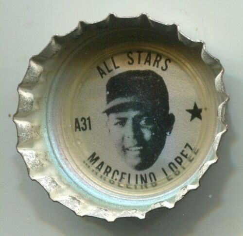 1967 Coke Cap - AL All-Stars - A31 Marcelino Lopez (Los Angeles Angels)
