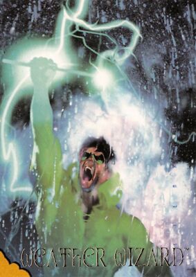 WEATHER WIZARD / DC Comics Villains The Dark Judgment BASE Trading Card #41