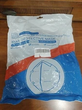 50PCS KN95 Adult Face Mask 5 Layer Cup Dust Safety Masks Black